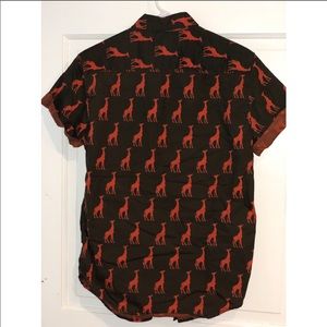 21men Shirts - Wild giraffe safari forever21 21men Shirts - Wild giraffe safari forever21